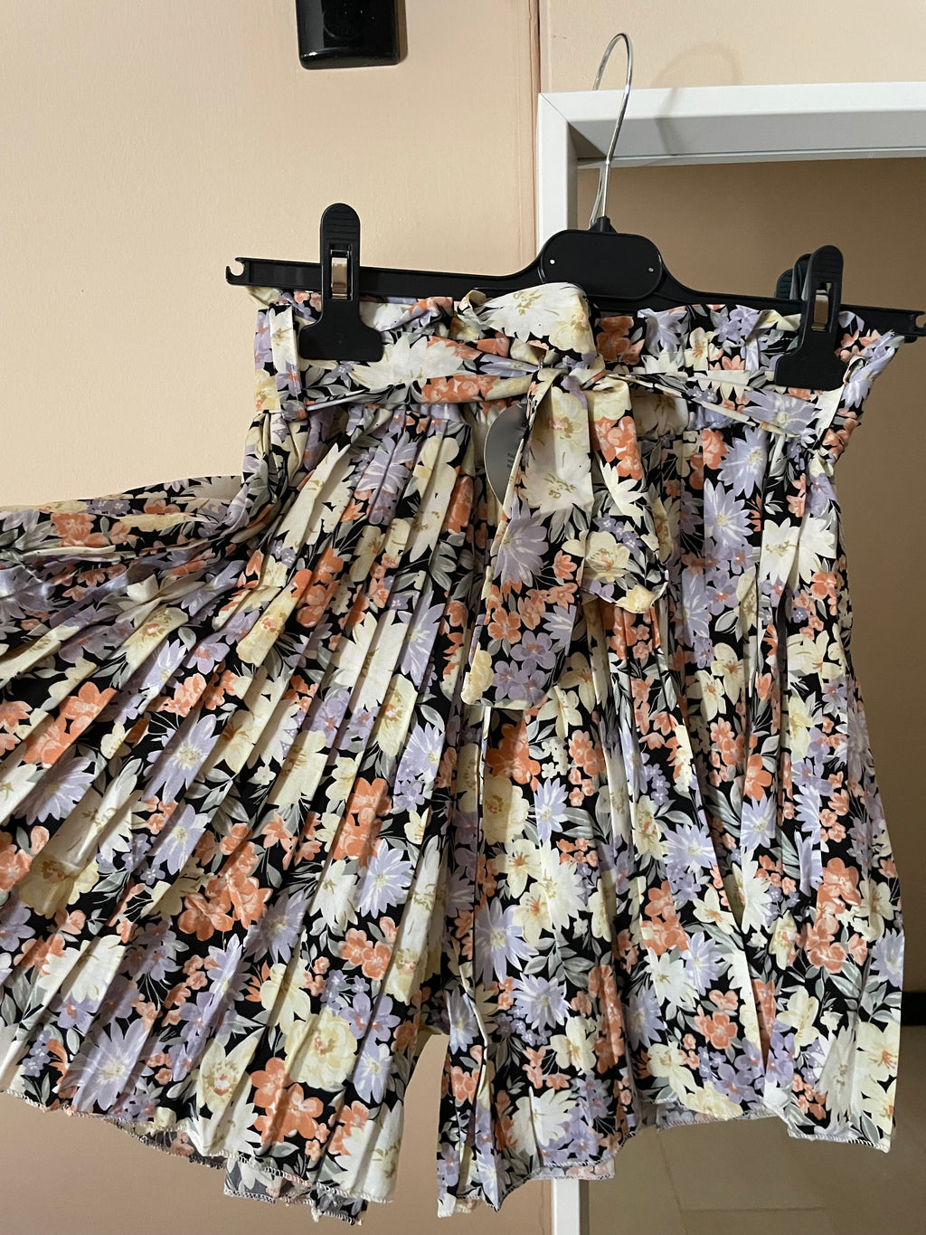 PANTALÓN FLORAL LILA