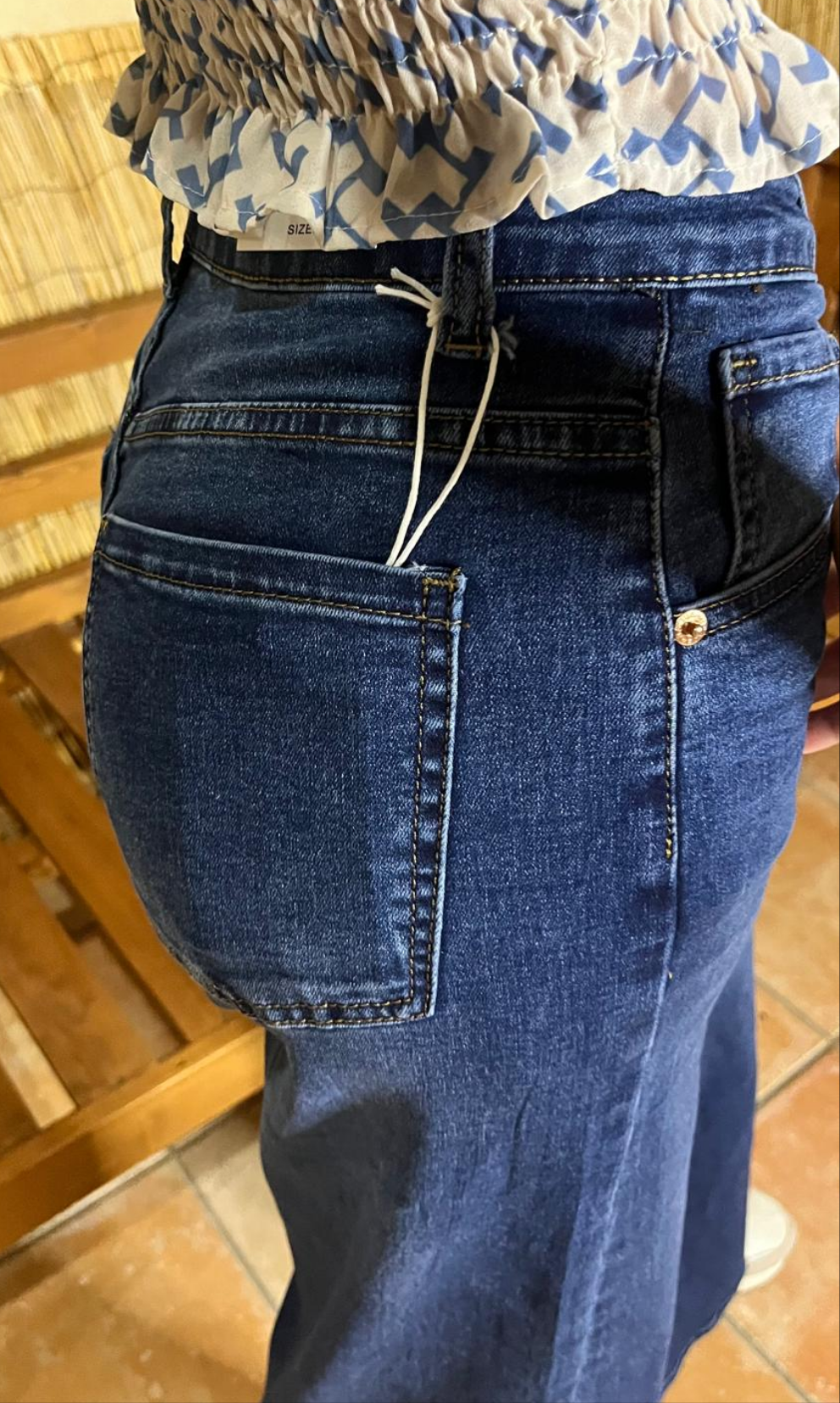 PANTALON VAQUERO CAMPANA