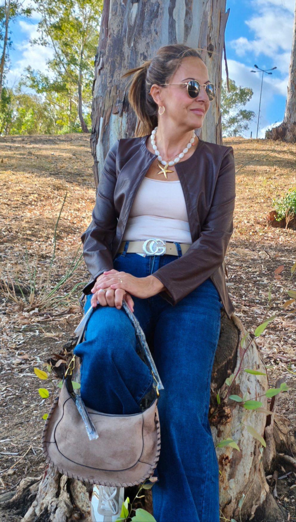 CHAQUETA POLIPIEL CHOCOLATE