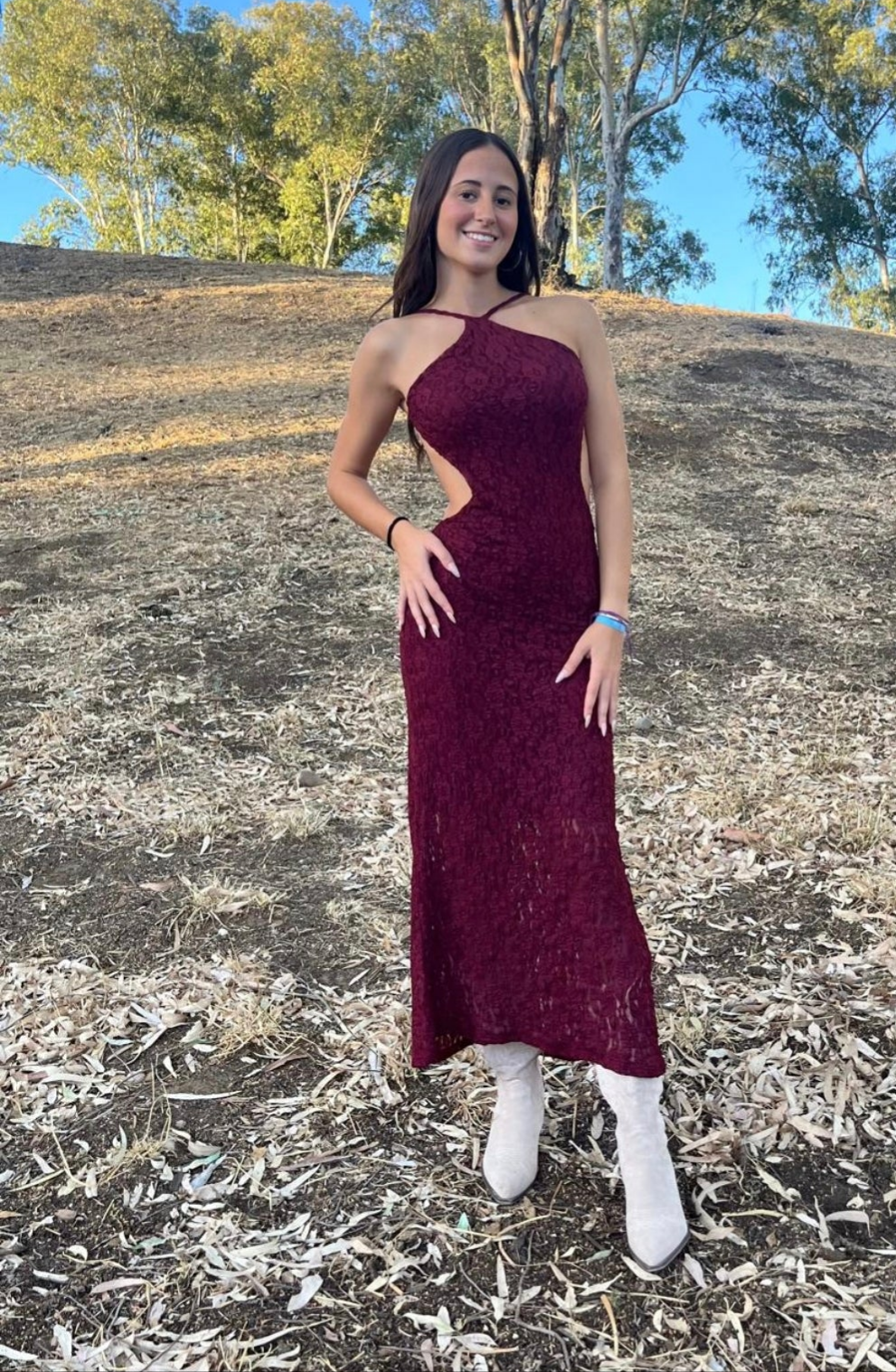 VESTIDO ENCAJE