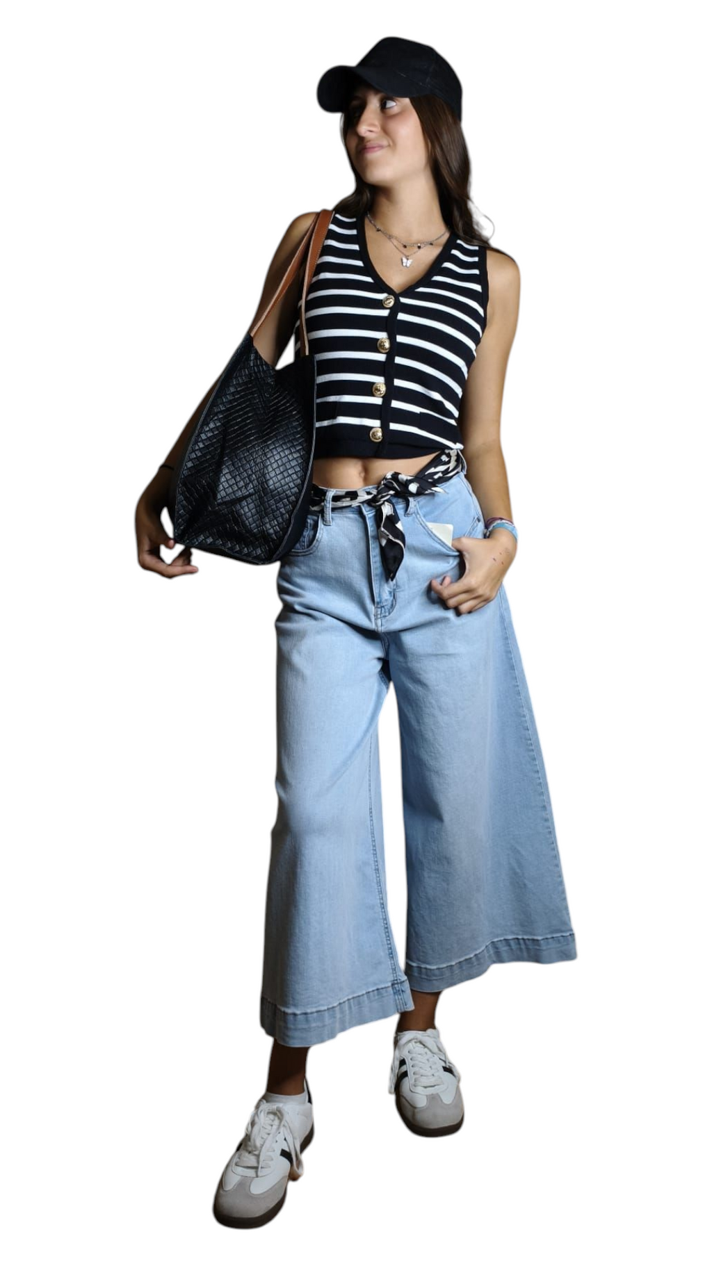 PANTALON VAQUERO PIRATA