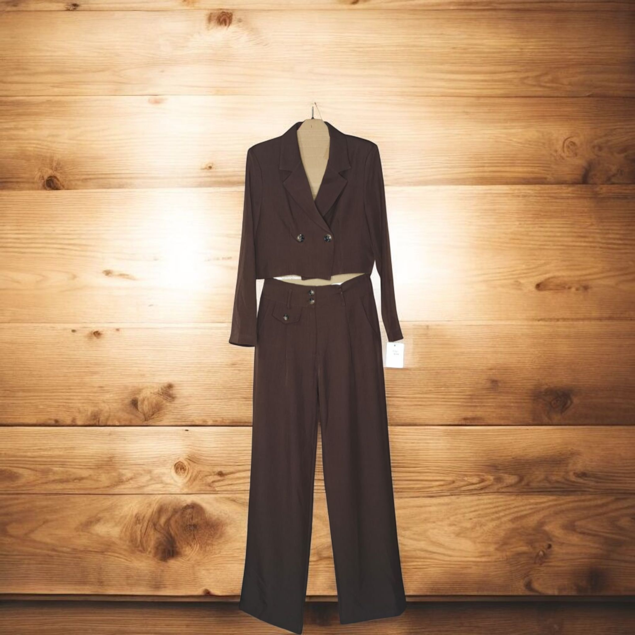 PANTALÓN PINZA CHOCOLATE