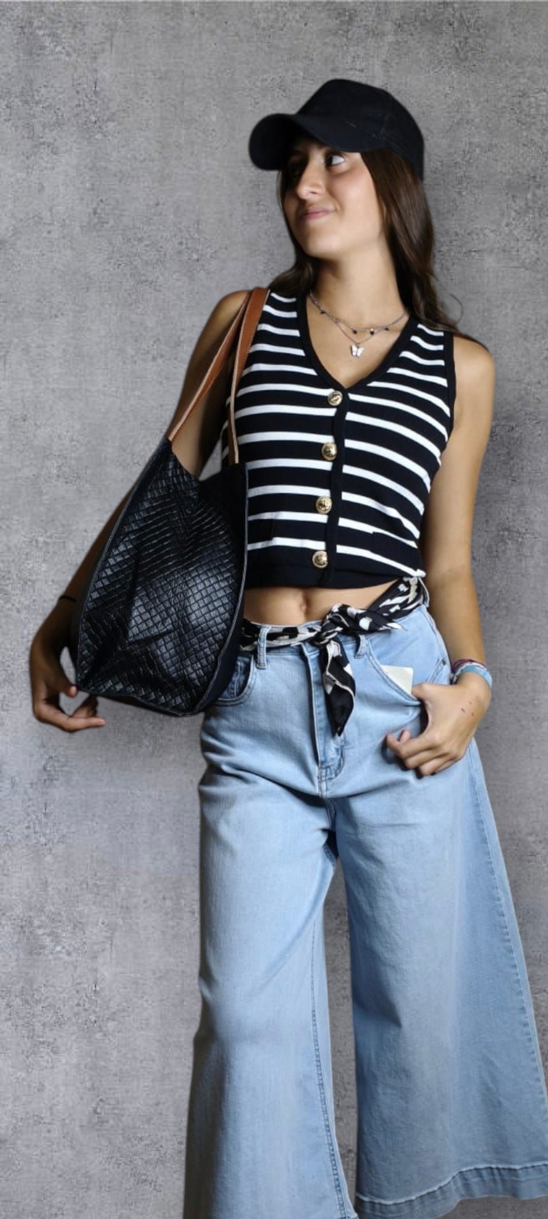 PANTALON VAQUERO PIRATA