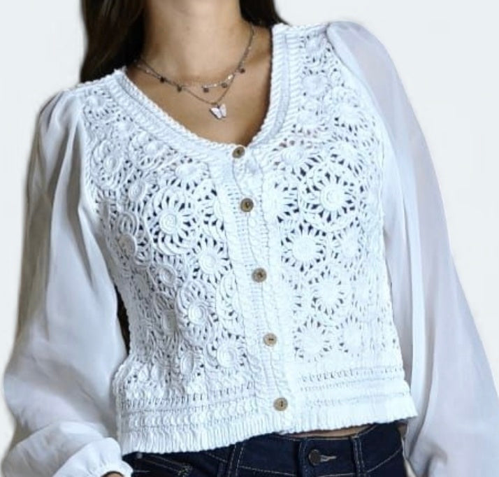 BLUSA CROCHET
