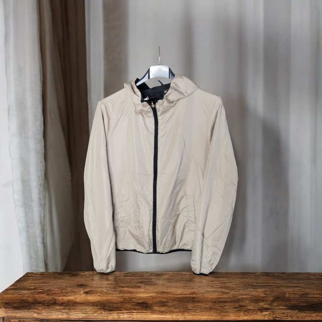 CHAQUETA DEPORTIVA IMPERMEABLE REVERSIBLE