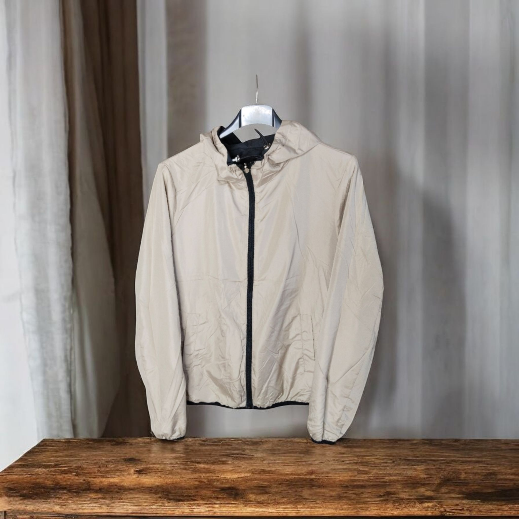 CHAQUETA DEPORTIVA IMPERMEABLE REVERSIBLE