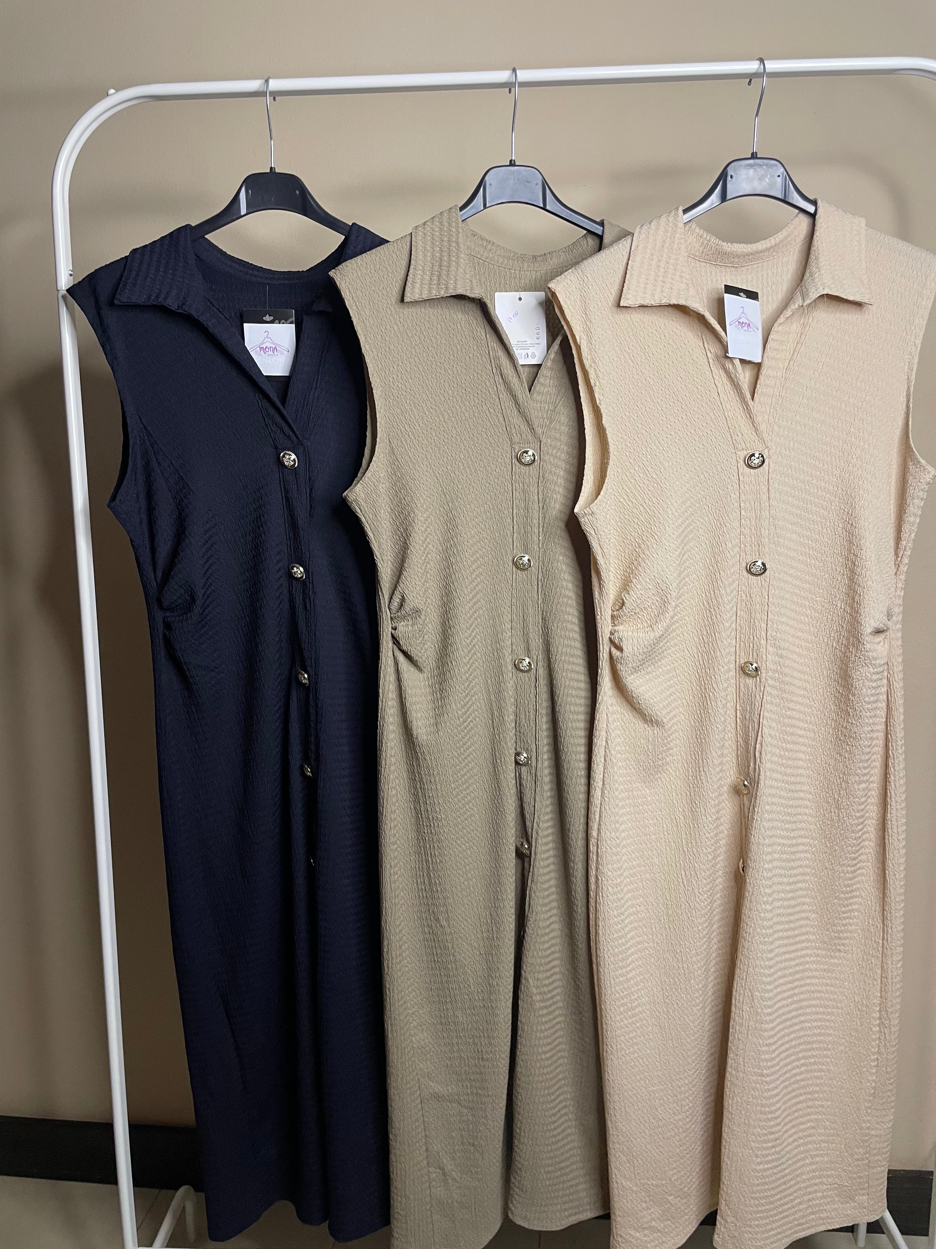VESTIDO BOTONERO