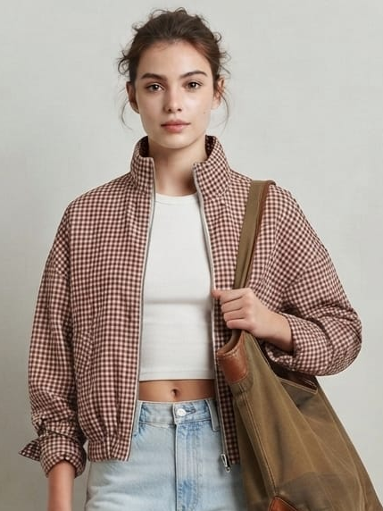 BOMBER CUADROS SARA