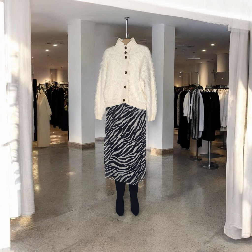 FALDA ANIMAL PRINT CEBRA