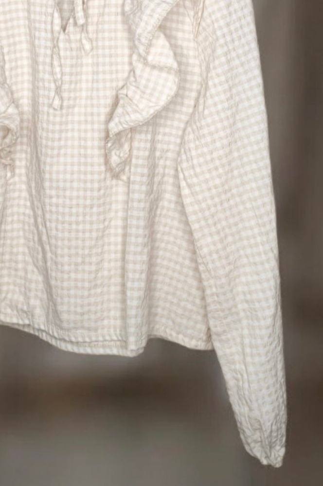 CAMISA DE CUADROS VOLANTES
