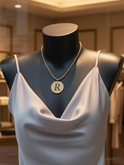 COLLAR INICIALES CIRCULAR