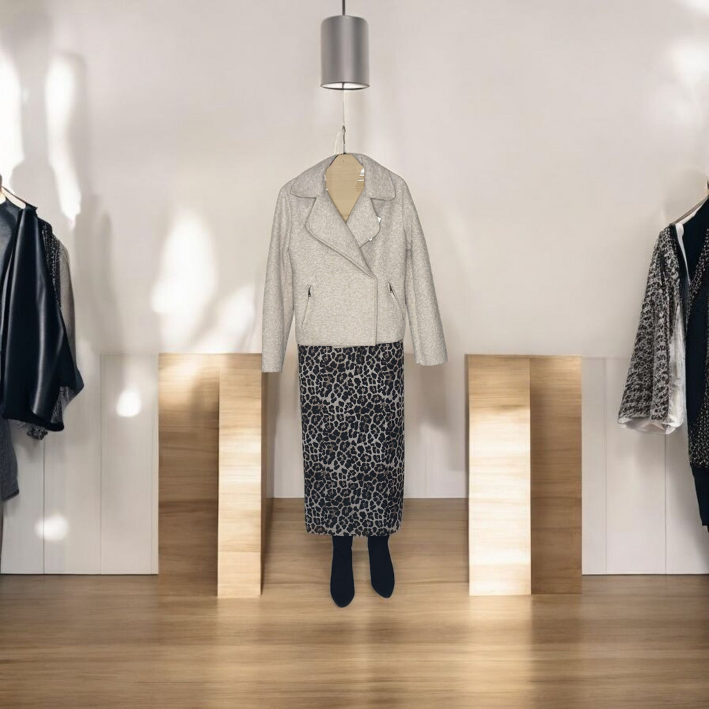 FALDA ANIMAL PRINT LEOPARDO