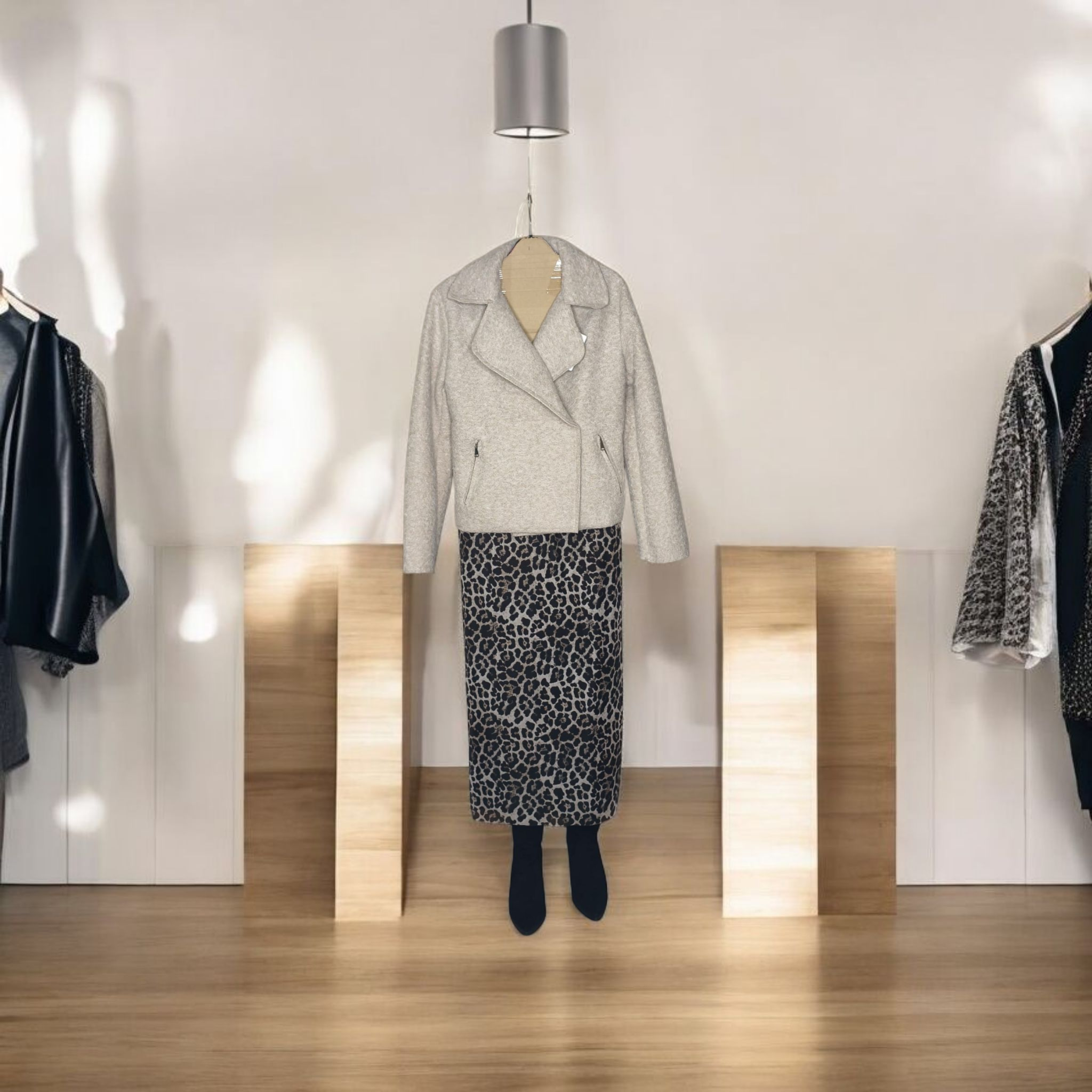 FALDA ANIMAL PRINT LEOPARDO