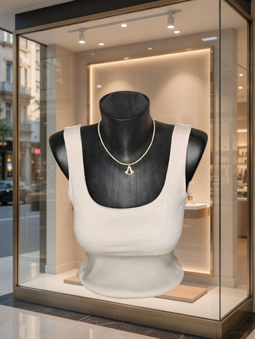 COLLAR DORADO VIRGEN ROCÍO